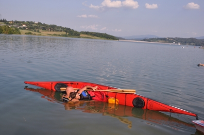 Lezioni di kayak da mare